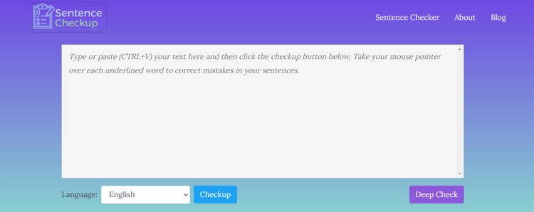 free grammar and sentence checker